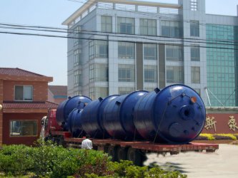 衬塑容器产品发运