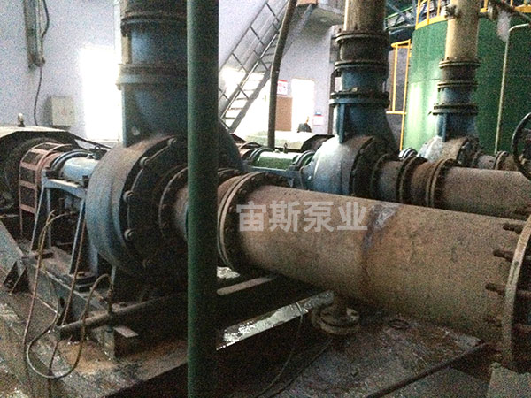 宙斯泵在芜湖富鑫钢铁脱硫工况中使用