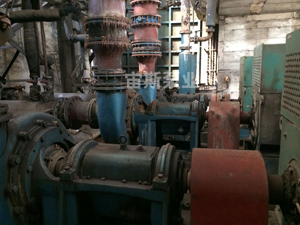 宙斯泵在河北安丰钢铁脱硫工况中使用