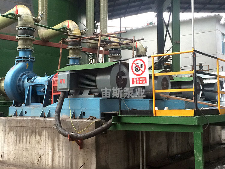 宙斯泵在铜陵旋力特钢脱硫工况中使用
