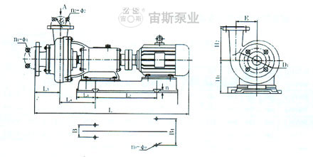 FP型泵的外形图